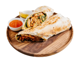 Lamb Tikka Nan Wrap