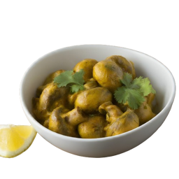 Curried Garlic Mushrooms