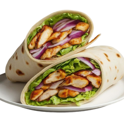 Spicy Chicken Shawarma Wrap (tortilla)